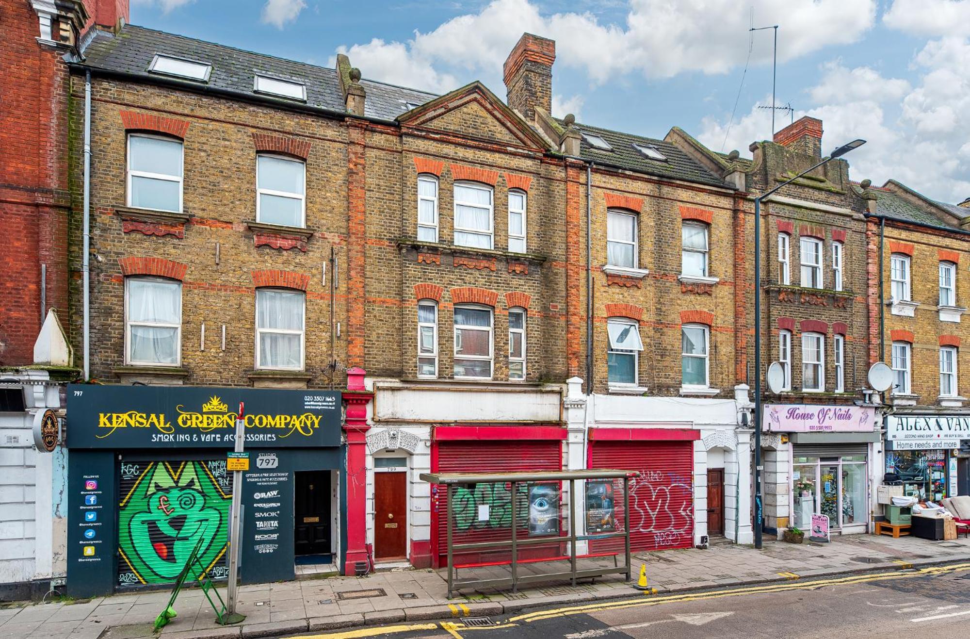 Chic Studio Apartment, Bus 18 To Euston In 30 Min. Londres Exterior foto